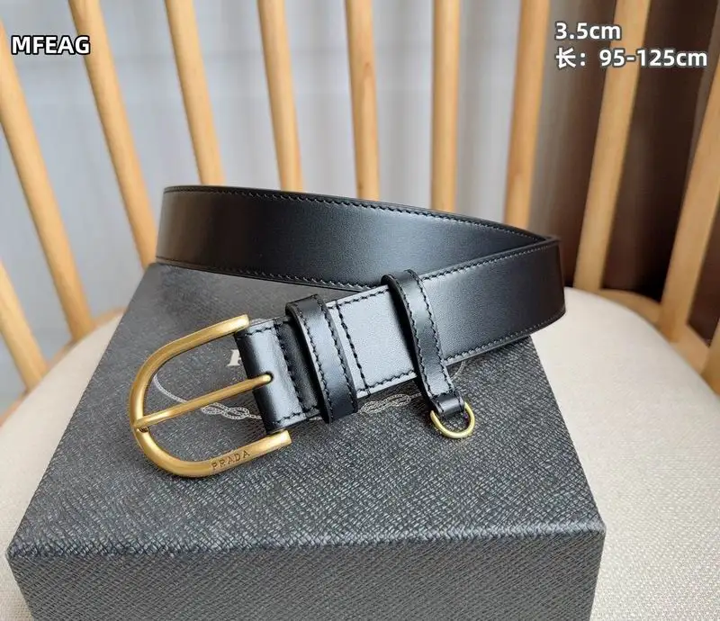 Prada belt 35mmX95-125cm 8L82